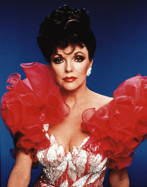 Dame Joan Collins during her 