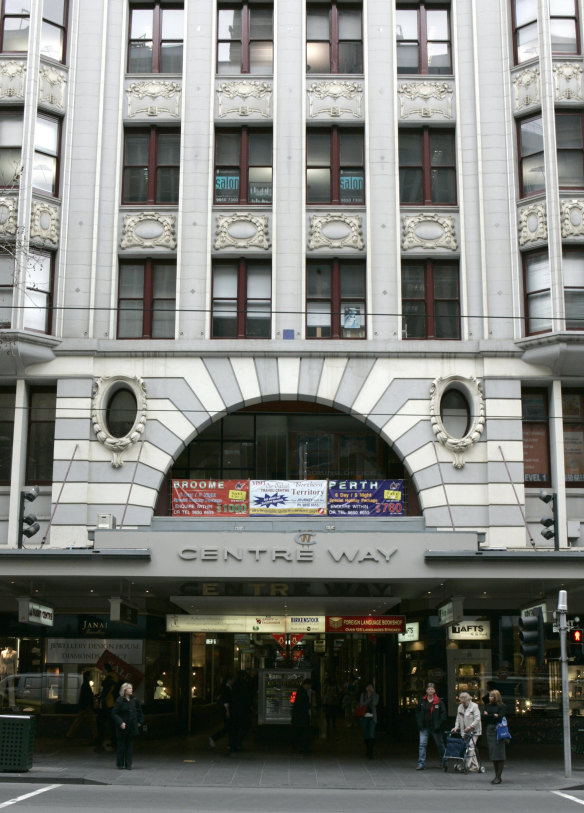 Centreway Arcade's owner has made an application to demolish the historic building.