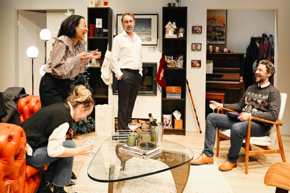 Veronique Benett’s naturalist set at Ensemble Studio’s production of A Doll’s House. 