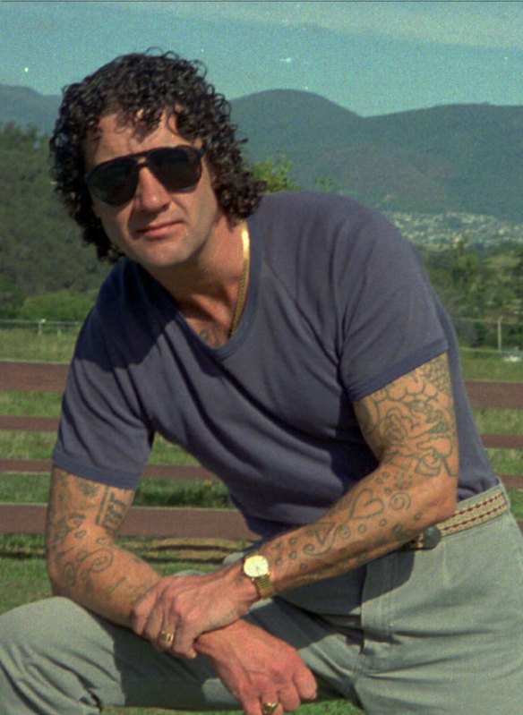 A photo of Mark "Chopper" Rad, taken by his wife.