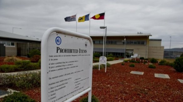 Prison numbers have reached record levels at Alexander Maconochie Centre. 