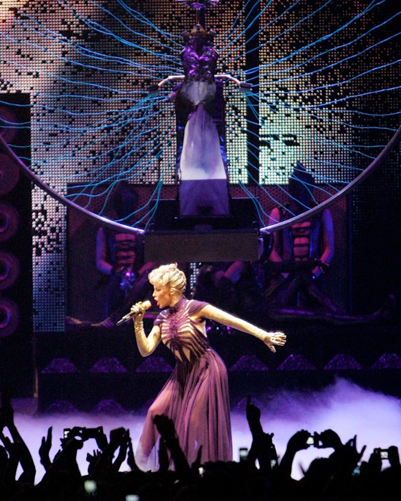 kylie minogue purple dress Kylie Minogue's style file
