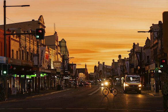 Most of Newtown's eateries are closed which has impacted the  suburb's vibe.