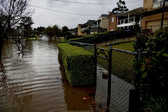 Residents in Camden woke on Sunday to rising floodwaters.
