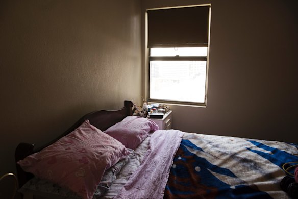 Unit 101, home of Myra Demetriou, one of the 4 remaining residents in the Sirius Buliding.