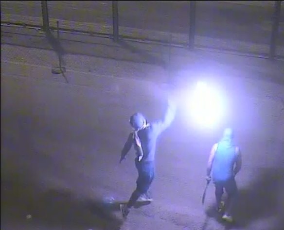 An image from Christmas Island detention centre released by Immigration Minister Peter Dutton's office.