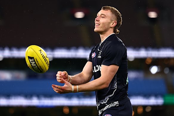 Ready to roll: Blues skipper Patrick Cripps says enjoyment has been a key part of the Blues’ pre-season.