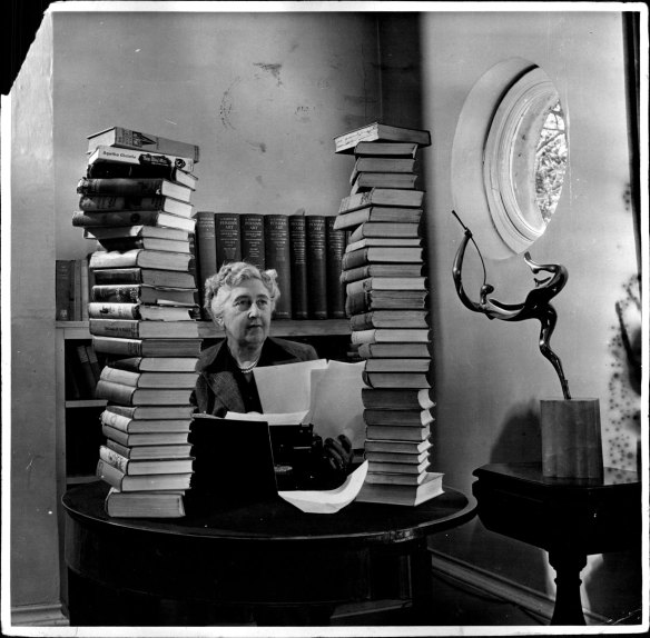 Agatha Christie in 1957.