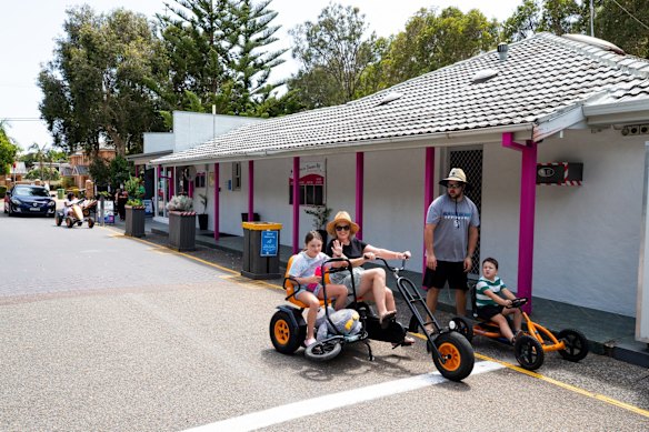Toowoon Bay Holiday Park on the Central Coast, which has had more bookings since the beginning of the COVID-19 crisis.