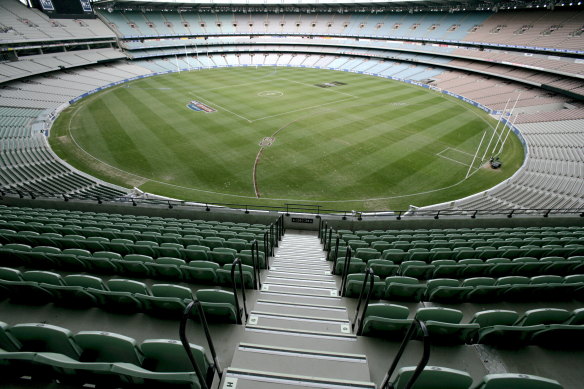 The MCG seats will soon once again be filled with fans.