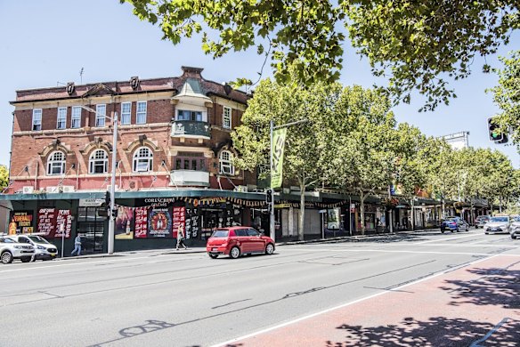 110-122 Oxford Street, Sydney, on February 23, 2021.