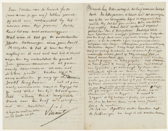 Johanna van Gogh-Bonger thought the letters between her husband and brother-in-law were key to understanding Vincent’s art.