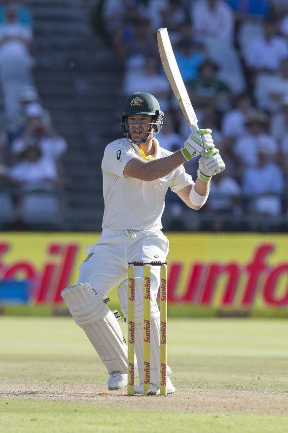 An unshakable Tim Paine improved morale.

