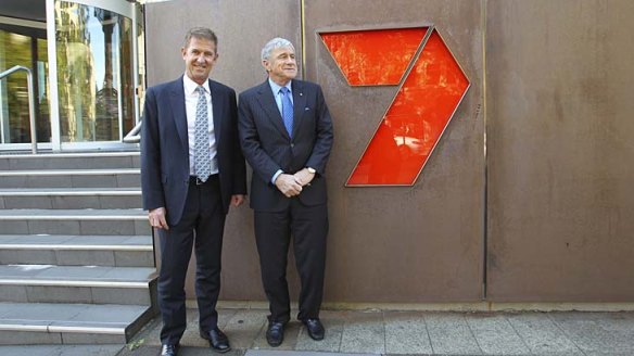 Kerry Stokes and Tim Worner flagged cost-cutting measures at Seven's annual general meeting in November.