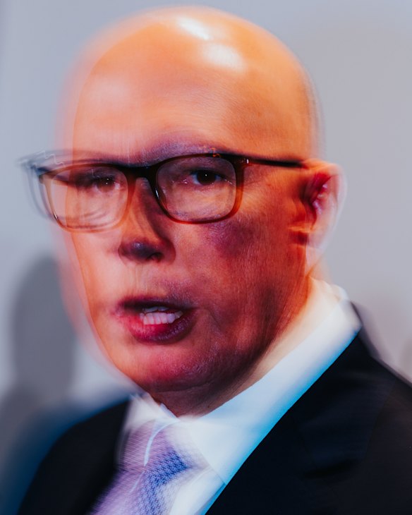 Brickwood captures a more artistic picture of the opposition leader.