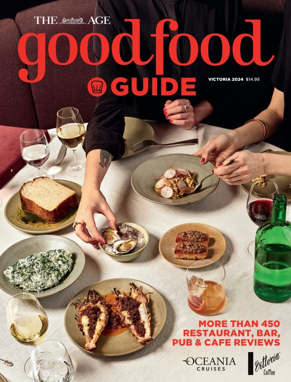 The Age Good Food Guide 2024 magazine.
