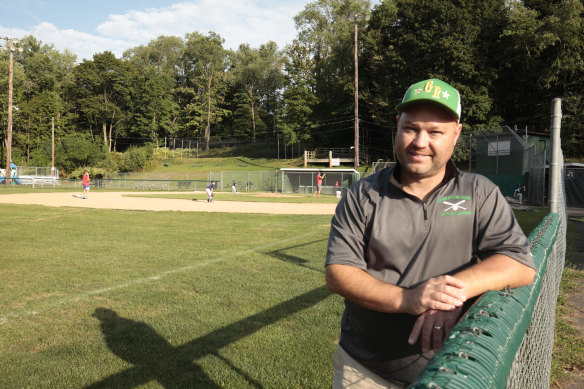 Kevin Wilson, president of the Green Ridge Little League in Scranton, where Biden played as a kid.