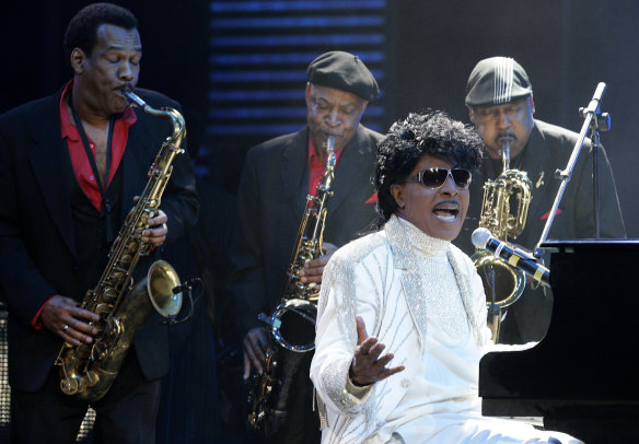 In this May 30, 2009 file photo, Little Richard performs in New Orleans.