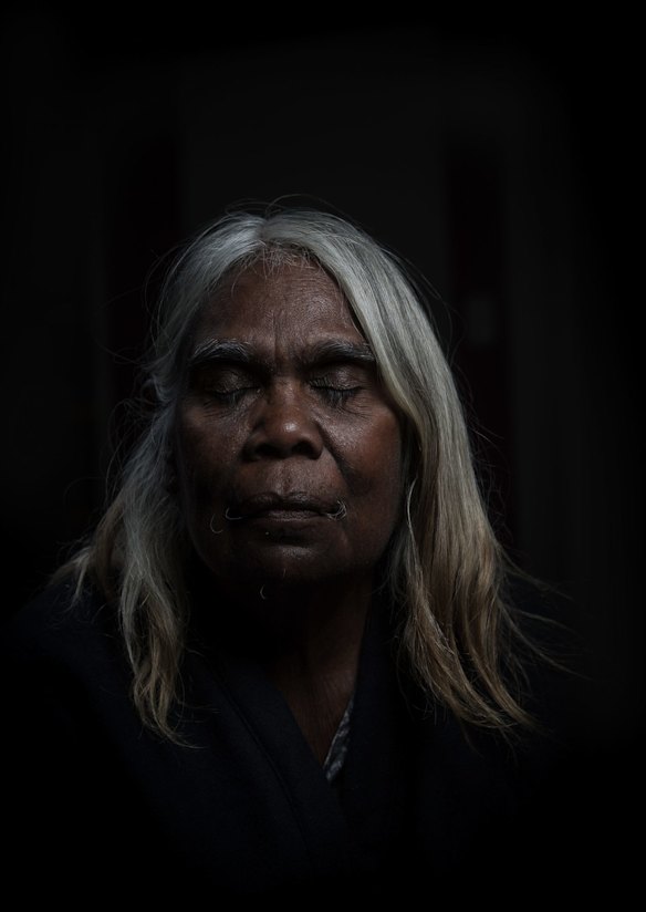 Aunty Esther Pat, John Pat's Aunty and cultural mother.