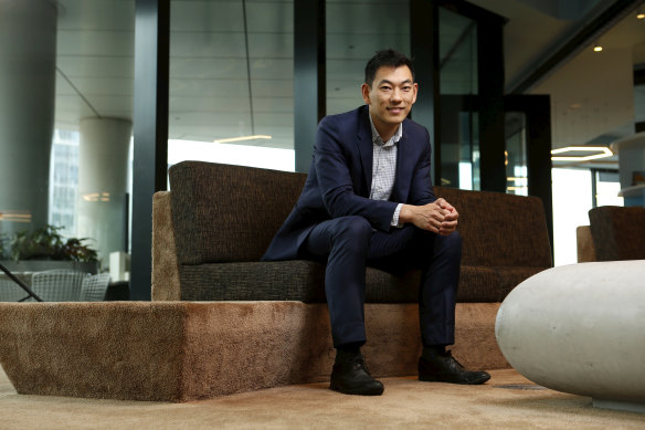 Medibank employee Ray Lui plans to take parental leave in November