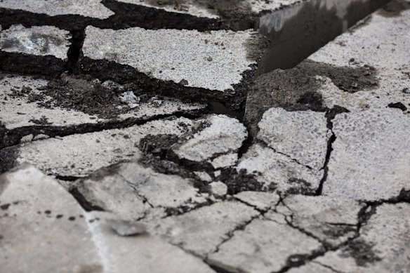 SYDNEY, AUSTRALIA - JUNE 25:  Generic photos of the George, Bridge and Grosvenor Streets intersection where light rail preparation works have begun and will continue over the next 22 weeks in the city for the light rail on June 25, 2016 in Sydney, Australia.  (Photo by Dominic Lorrimer/Fairfax Media)