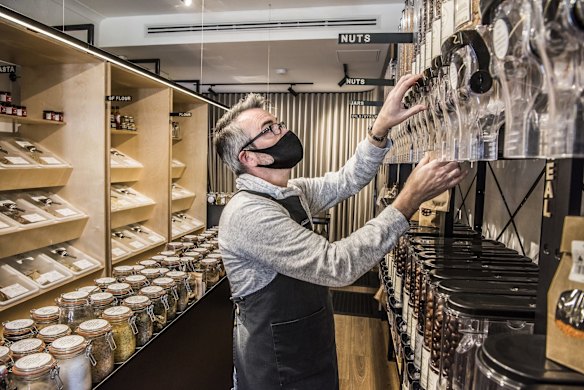 Rob Price from Mad Wholefoods in Summer Hill.