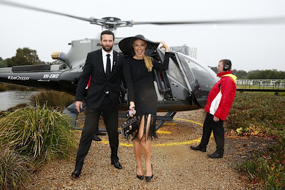 Celebrity Fashion, Victoria Derby Day