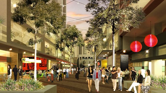 The Haymarket - Little Hay Street.