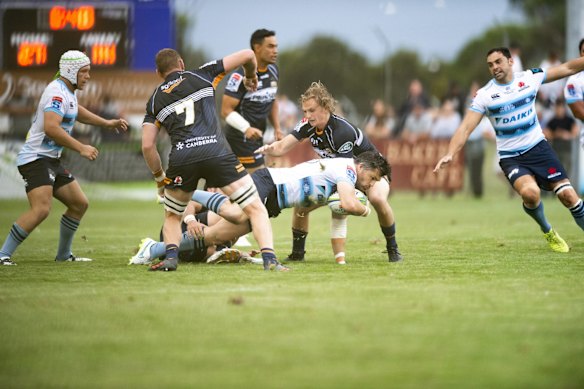 Veteran Adam Ashley-Cooper had a lot of involvement. 