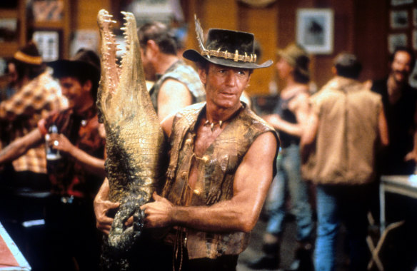 Paul Hogan starred in the 1986 film Crocodile Dundee.
