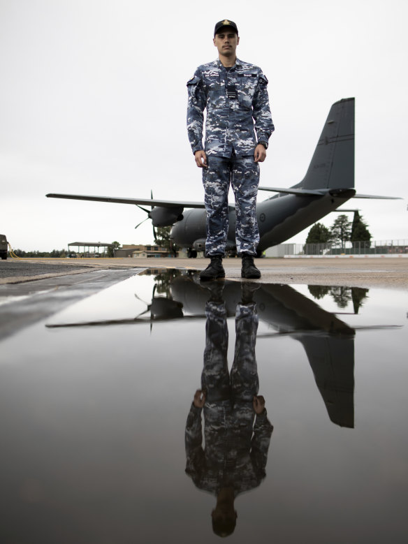 Flight Lieutenant Tjapukai Shaw has been in the RAAF for nine months and is currently attached to 22 Squadron. 
