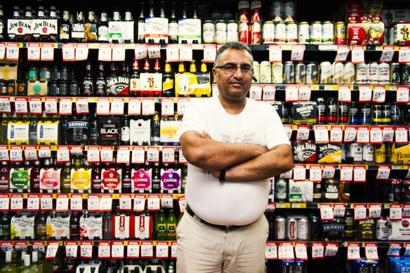 East Row IGA owner Javid Osman is demanding a personal meeting with Multicultural Affairs Minister Chris Steel over an alcohol ban for commercial retailers at the National Multicultural Festival.