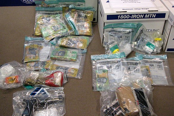 Police raids reveal drugs and cash
