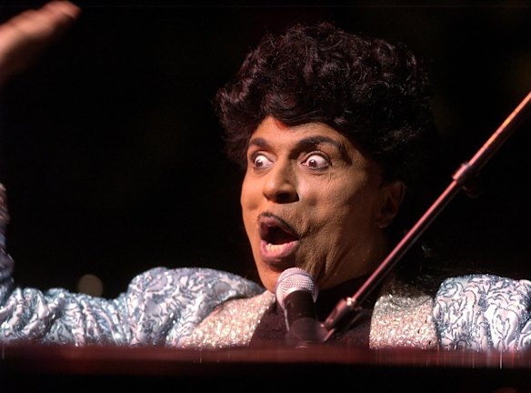 Rock and roll legend Little Richard performs at the Gainey Vineyard in Santa Ynez, Calif., Saturday, Aug. 9, 2003.
