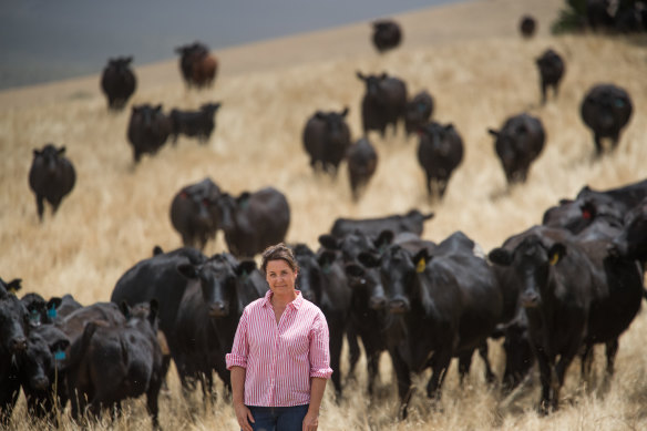 Ballarat beef producer Olivia Lawson says the Australian industry is watching trade negotiations closely.