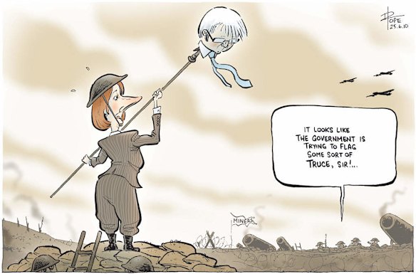The Kevin Rudd cartoons, from David Pope
