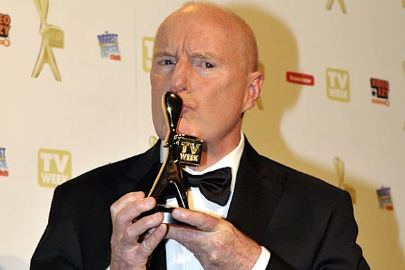 Home and Away's Ray Meagher, Gold Logie.
