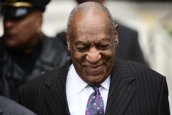 Bill Cosby arrives for his trial.