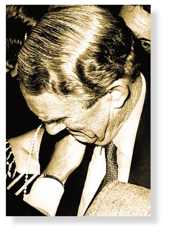 Malcolm Fraser after election defeat 1983. 