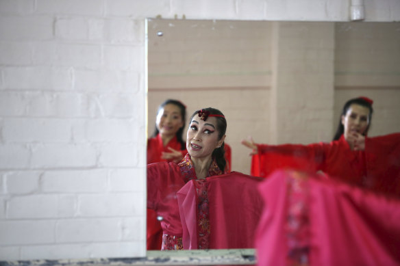 The group rehearses in a community hall in Epping.