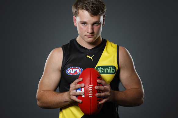 Fresh face: No.1 draft pick Sam Lalor is keen to make his presence felt this season.