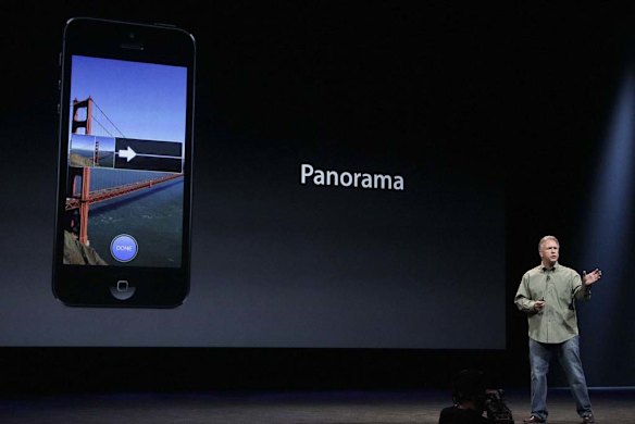 Phil Schiller, Apple's senior vice president of worldwide marketing, speaks about the iPhone 5's camera capabilties.