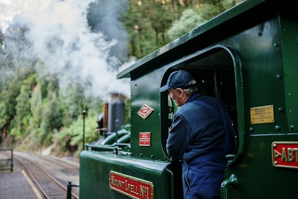 Tasmania’s West Coast Wilderness Railway runs between Queenstown and Strahan.