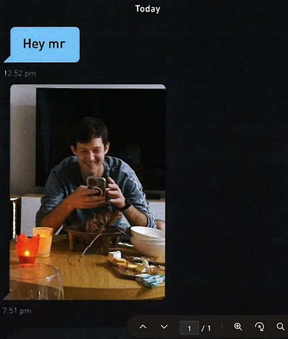 The court heard Amon and the alleged victim talked about various gay dating apps.