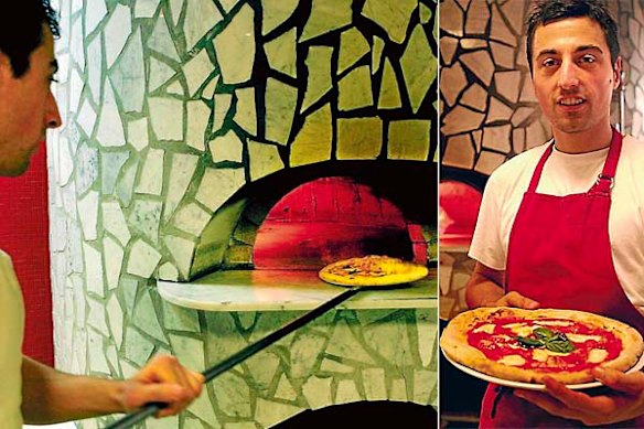 <B>BEST PIZZA: Lucio De Falco of Lucio Pizzaria on Palmer street in Darlinghurst.</B>