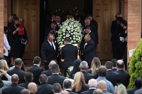 Lavish funeral for Tony Sergi