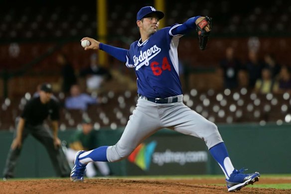 LA Dodgers starting pitcher, Zach Lee.