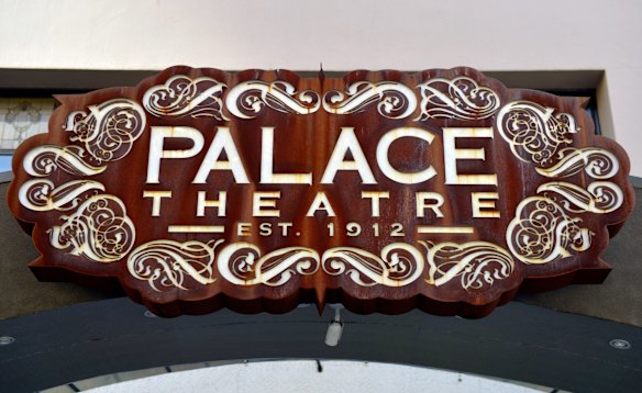 Operator Greg Young planned to sell all the theatre's assets in 2014, including all signage.