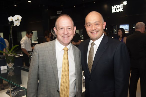 Randall Foote and Leon Mervis from Montblanc.