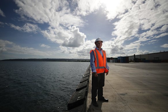 Phillip Ryan, CEO of Northern Island stevedoring company limited.